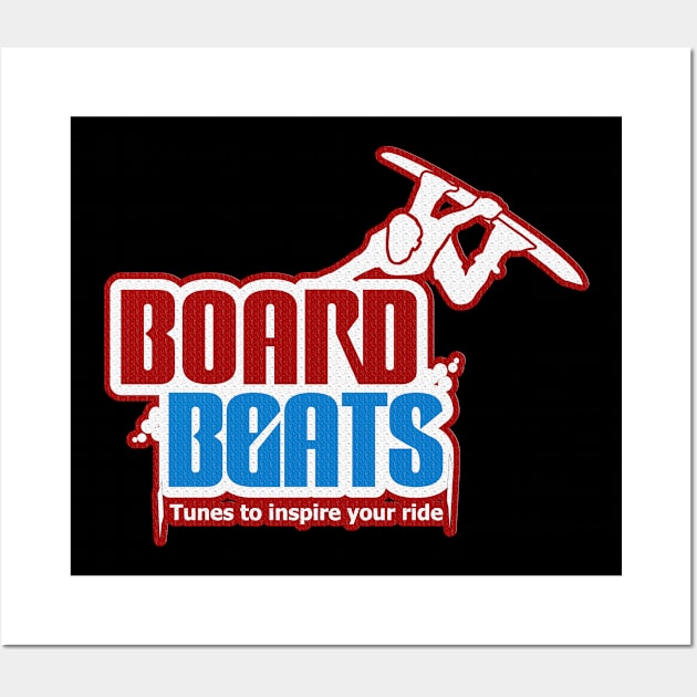 Board Beat Cool Skate board design Wall Art by Toogoo